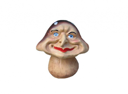 Skulptur Pilz Haus Statue Garten Figuren 17cm Statuen Skulpturen Figur Neu